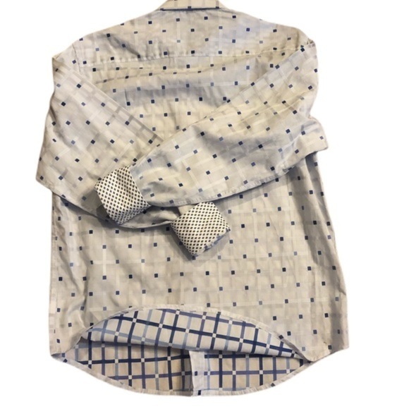 Bugatchi Classic Fit Flip Cuff Shirt - Picture 3 of 8